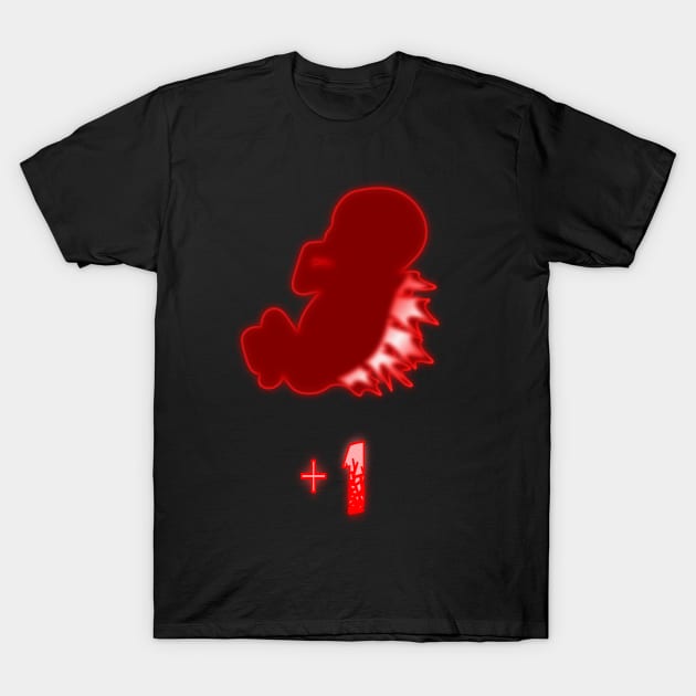 Gojira: + 1  Dorsal Fetus Red T-Shirt by geodesyn